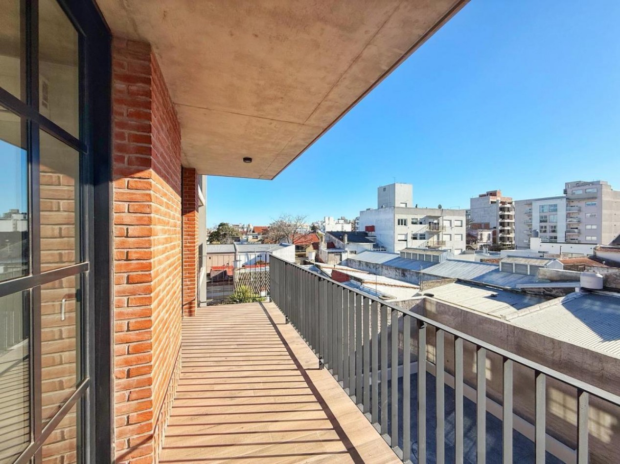 2 Ambientes a Estrenar con cochera y baulera en Barrio Chauvin