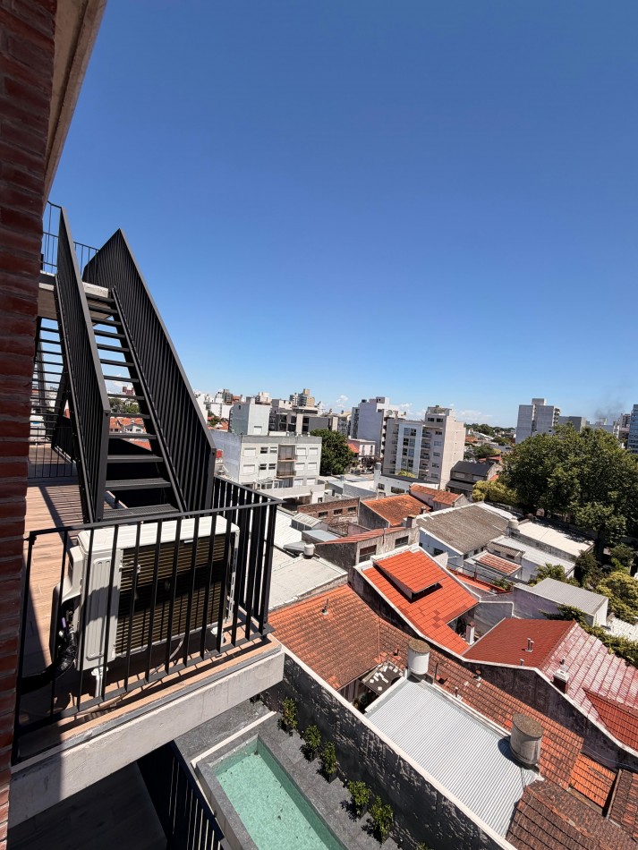 VENTA -  2 AMBIENTES A ESTRENAR C/ TERRAZA PROPIA Y COCHERA - CHAUVIN