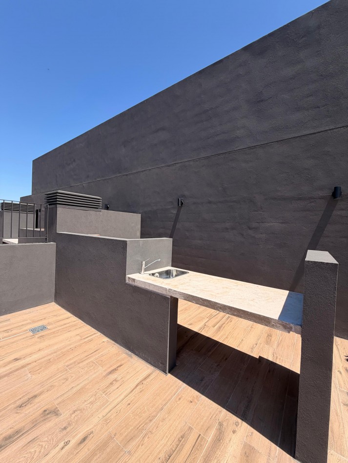 VENTA -  2 AMBIENTES A ESTRENAR C/ TERRAZA PROPIA Y COCHERA - CHAUVIN