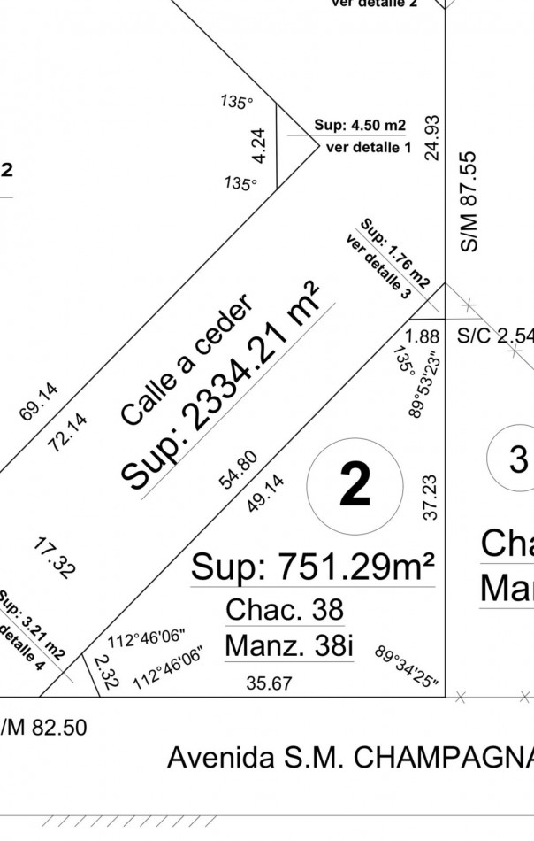 Lote Sobre Avenida champagnat en esquina 