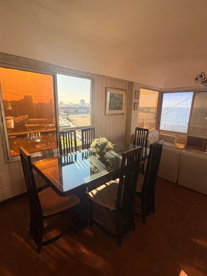 VENTA - PISO 4 AMBIENTES - VISTA PLENA AL MAR