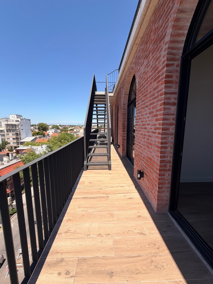 ALQUILER -2 AMB A ESTRENAR CON TERRAZA PROPIA Y PARRILLA- CHAUVIN
