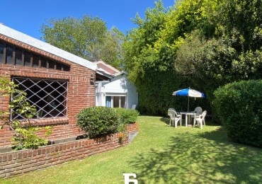 ALQUILER DIC Y ENERO - CHALET 4 AMB PARQUE Y QUINCHO